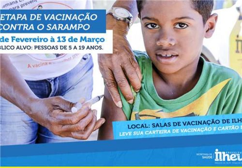 Vacinação em Ilhéus. 