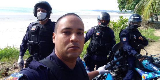 Guarnição que participou da ação. 