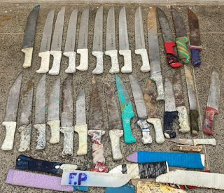Material de posse dos internos. 