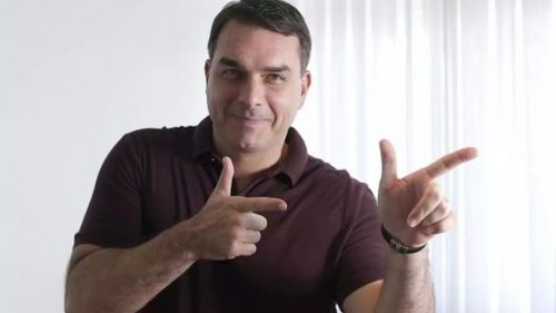 Senador e advogado Flávio Bolsonaro.