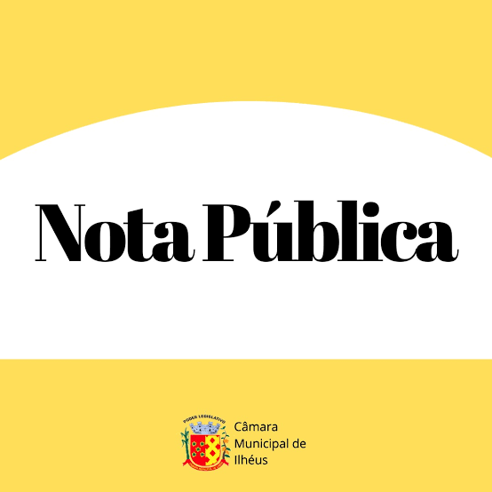 Explicação Câmara de Ilhéus.